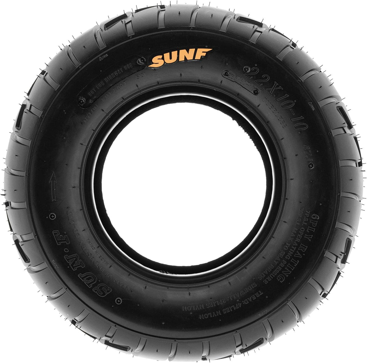 Pair of 2 ATV UTV Tires 18x9.5-8, 6 PR, Tubeless H259