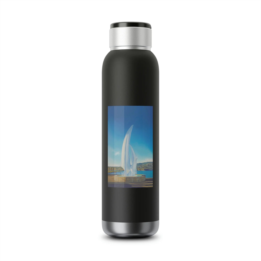 Insulated Bluetooth Water Bottle 22oz with Speaker Lid D3110
