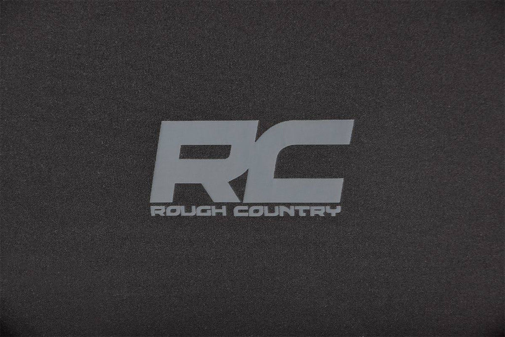 Black Neoprene Rear Seat Cover I275
