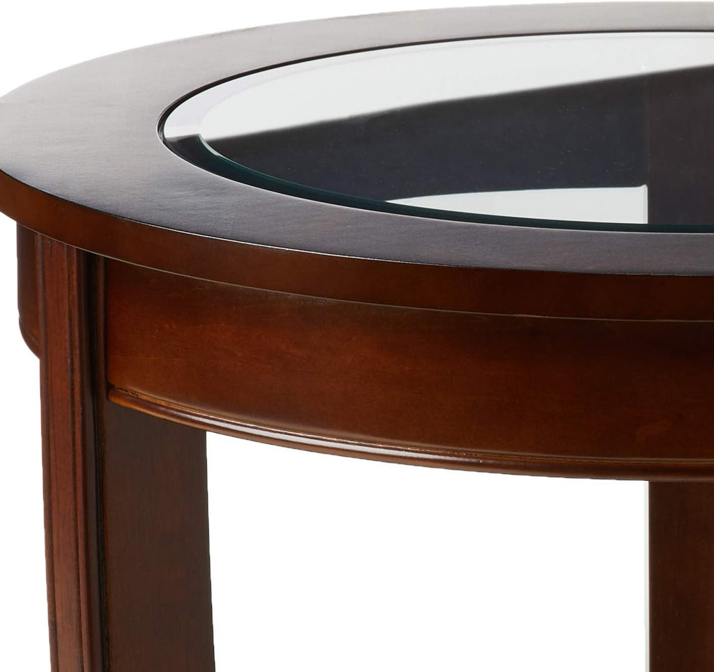 Dark Cherry End Table Z54771