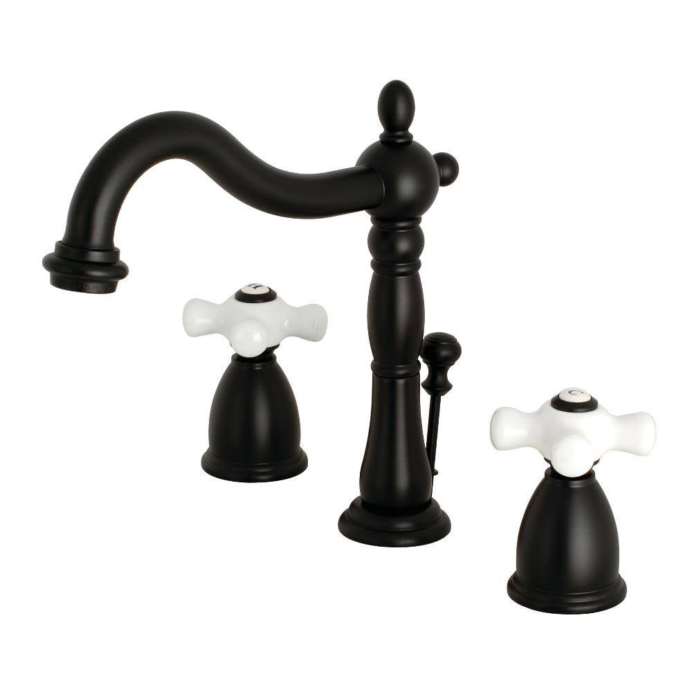 Antique Brass Widespread Bathroom Faucet C599889