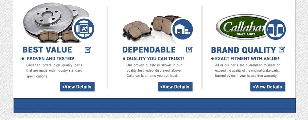 Premium OE Brake Disc Rotors + Brake Pads + Clips M210962