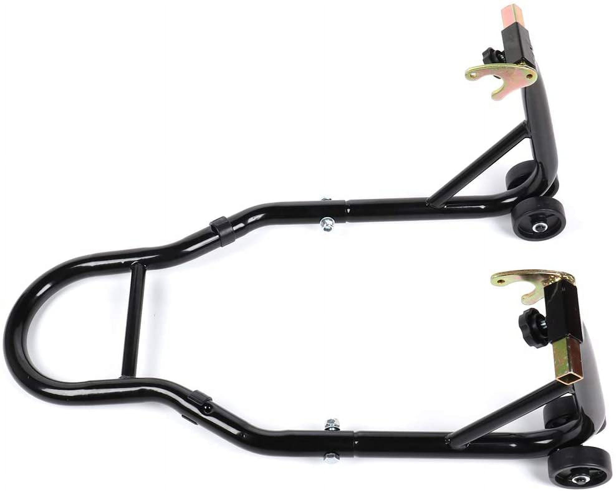 Black Motorcycle Rear Wheel Chock Lift Stand K6792