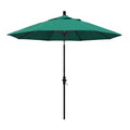9 ft. Stone Black Aluminum Market Patio Umbrella G5608