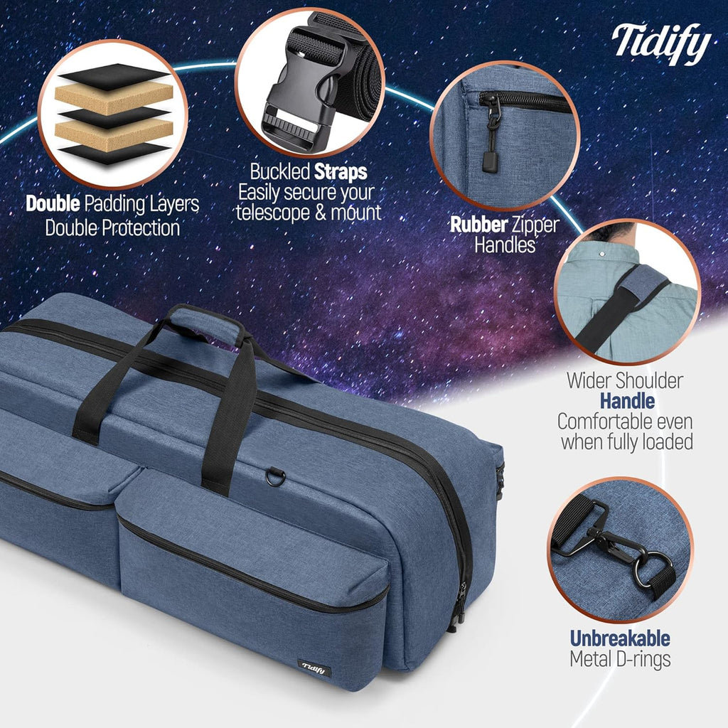 Large 35" Padded Telescope Bag with Internal Padded Pockets C448684