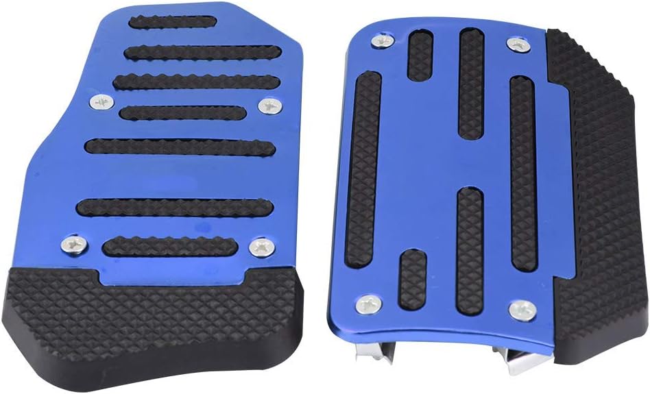 Blue Alloy Nonslip Brake Pedal Cover U335