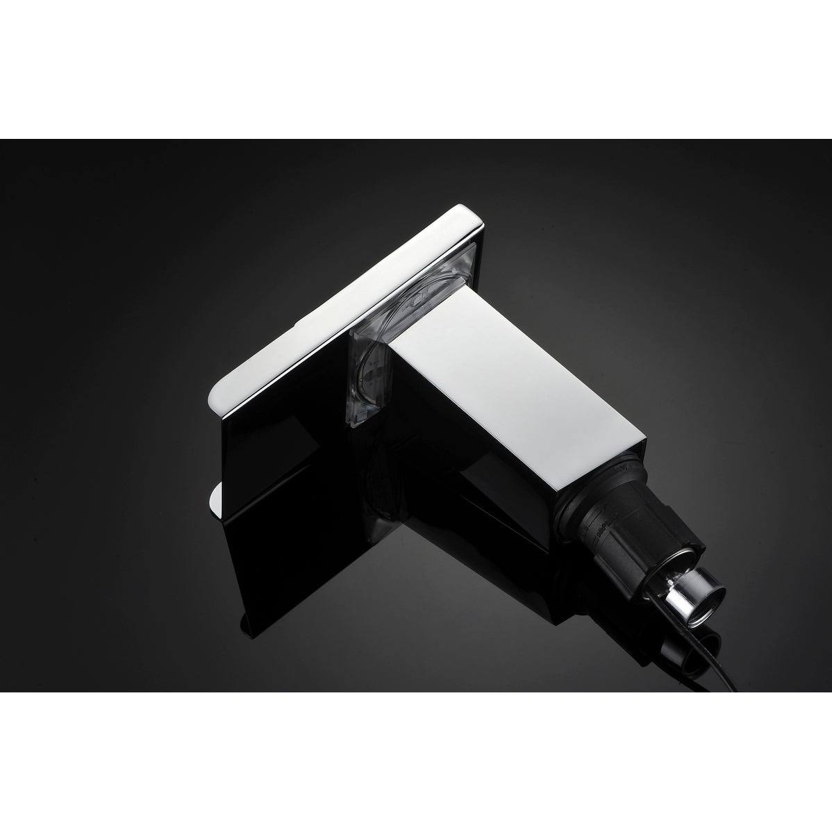 Chrome 8-Inch LED Widespread Bathroom Sink Faucet L35624