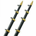 Black/Gold Aluminum Tele-Outrigger Poles 1-1/2" x 15' G74566