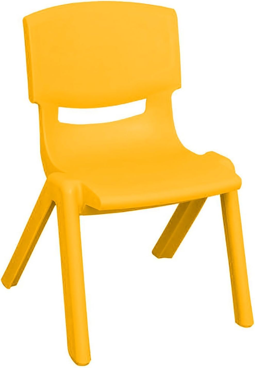 Lime Green 4 Pack Stackable Plastic Kids Learning Chairs G378