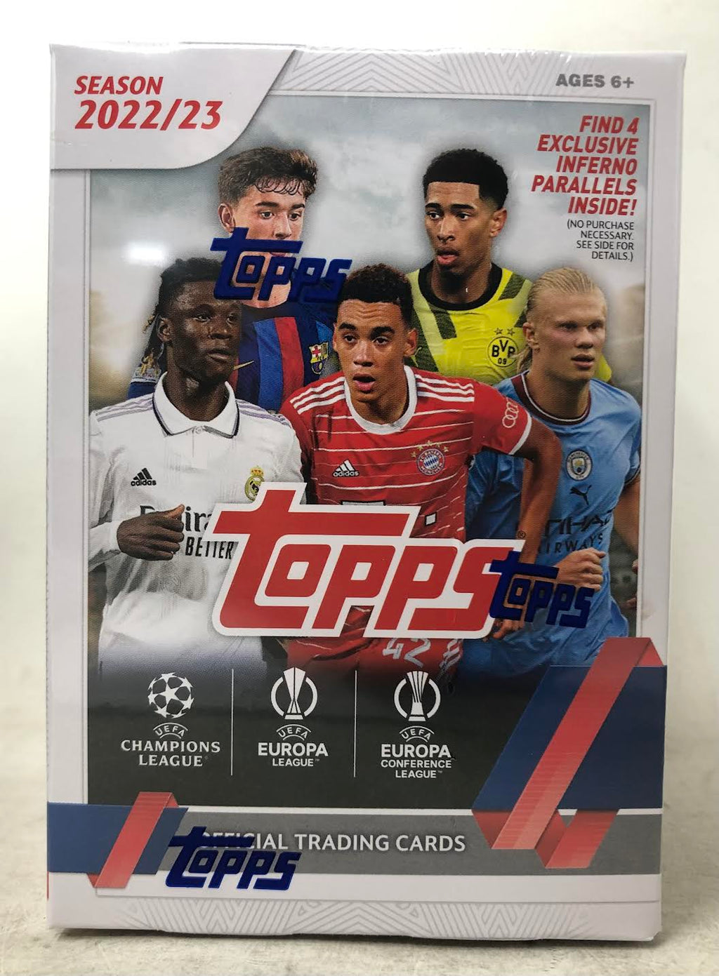UEFA Club Competitions Value Box - 7 Packs Per Box B4519