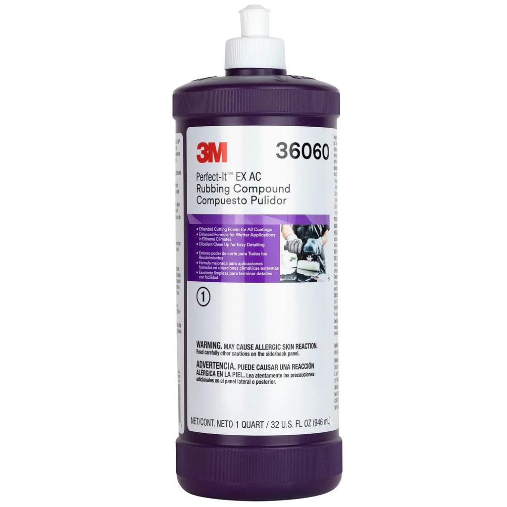 3M Rubbing Compound, Machine Polish, Ultrafine Polish Buffing And Polishing Kit X16040