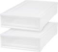 White 4 Pack Shallow Box Chest Drawer K2372