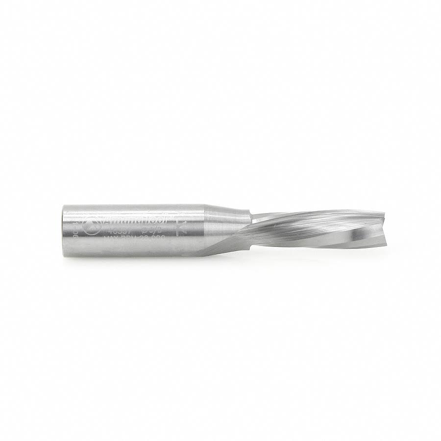 Solid Carbide Spiral Plunge 3/8 Dia x 1-1/4 x 1/2 inch Shank Down-Cut W6904