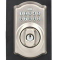 Satin Nickel Keypad Electronic Door Lock Deadbolt H432