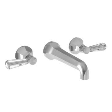 Wall Mount Lavatory Faucet Gun Metal A946740