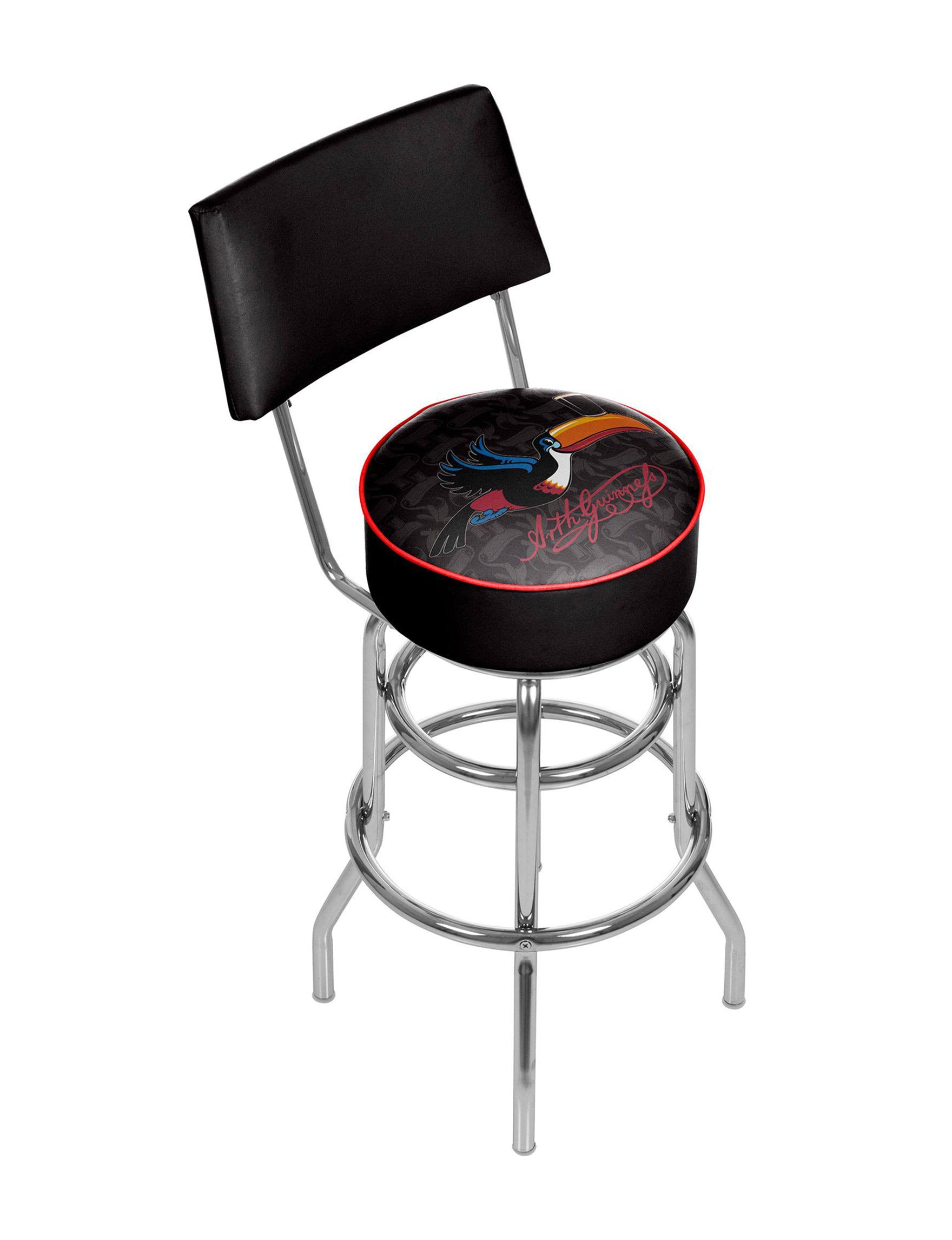 Toucan Swivel Bar Stool with Back X612