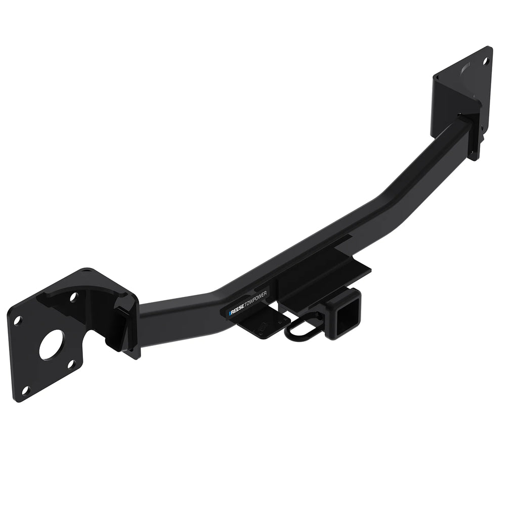 Class 3 Trailer Hitch, 2 Inch Square Receiver, Black V1194