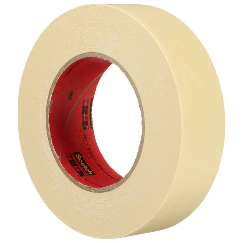Tan 3/8 in x 60 yd High Temperature Masking Tape W3067