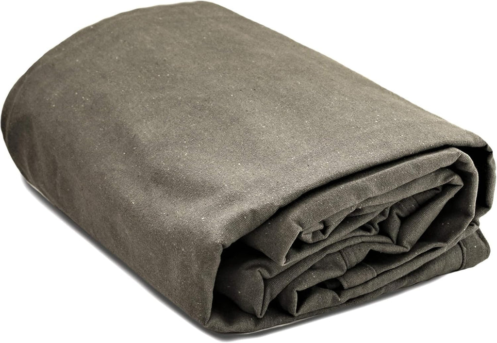 18 oz Waterproof Canvas Tarp Olive Drab M795221