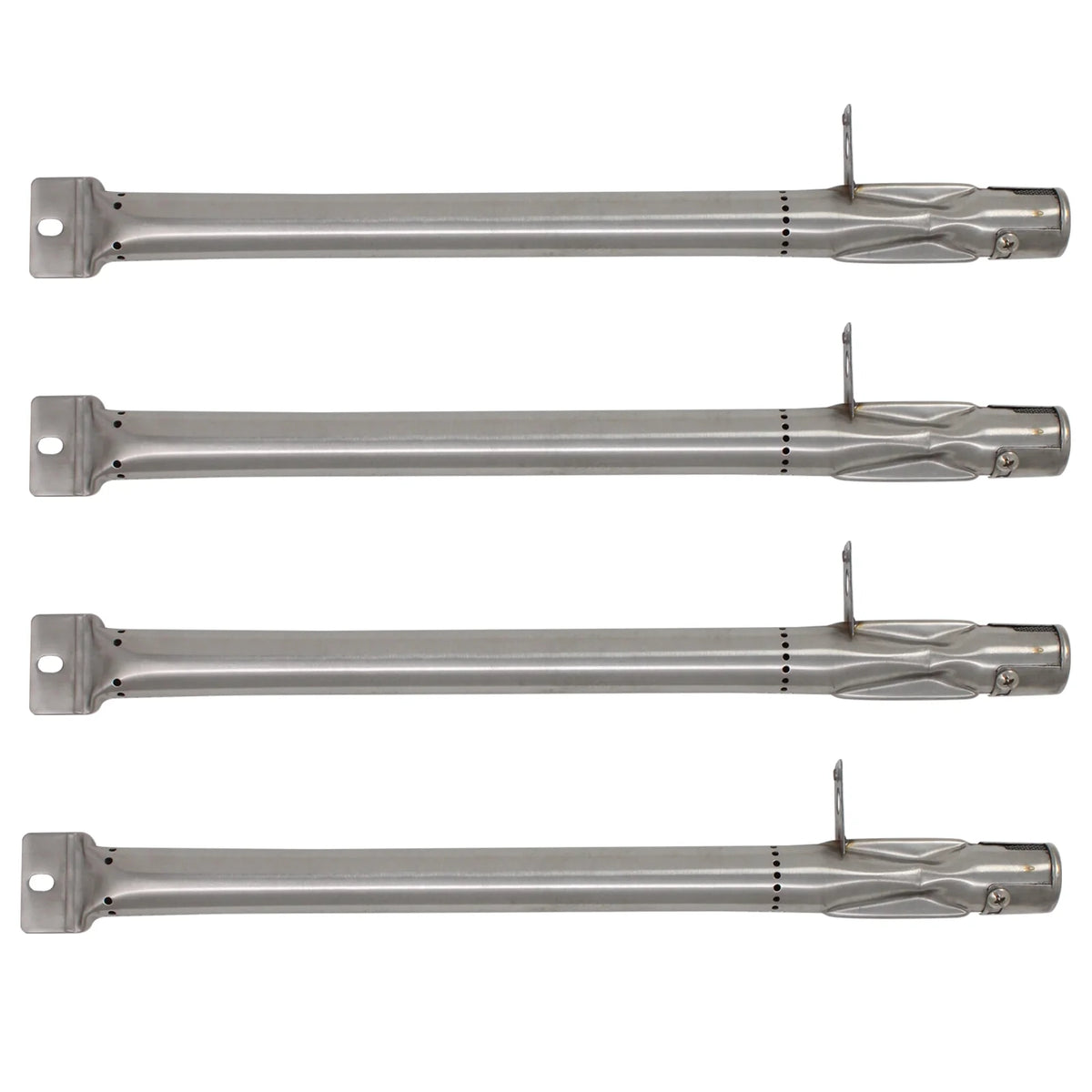 4-Pack Stainless Steel BBQ Gas Grill Tube Burner Replacement Parts L449