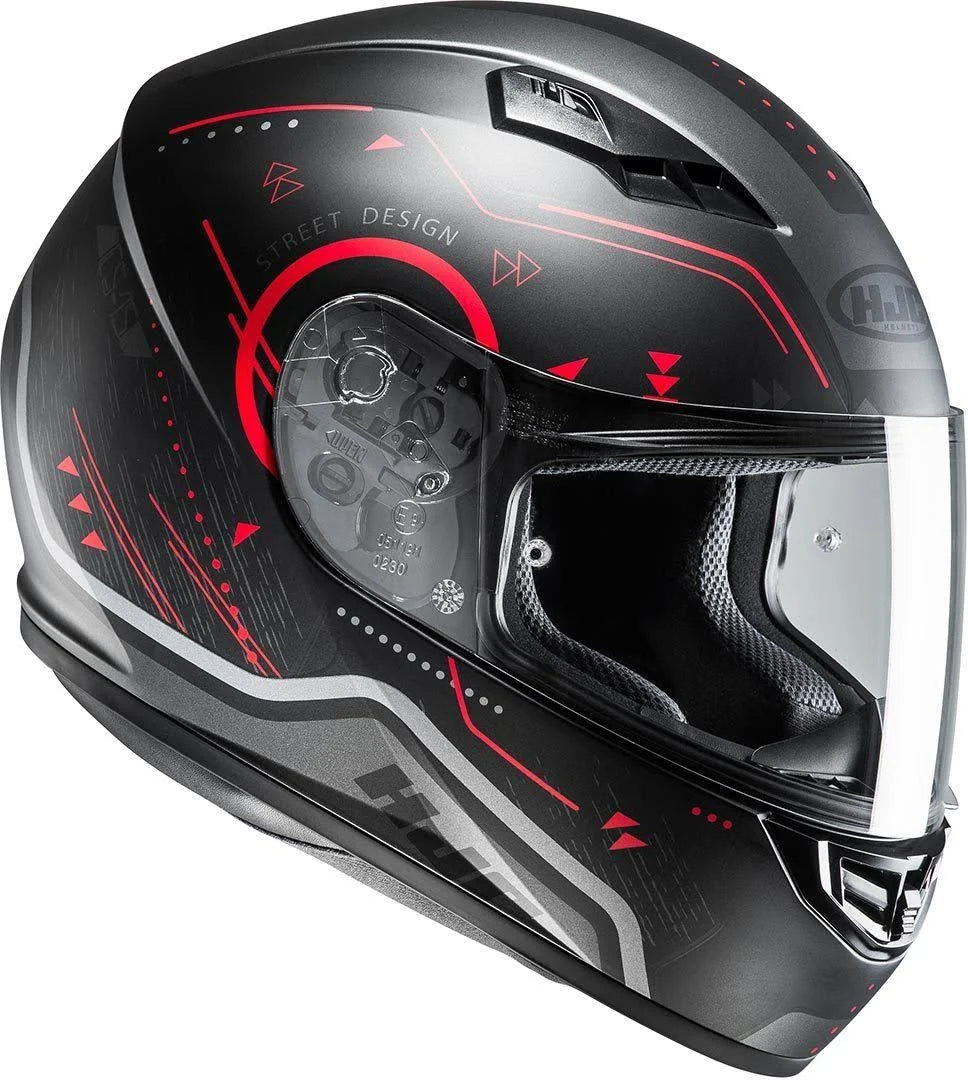 Black-Red XL Motorcycle Helmet R332892