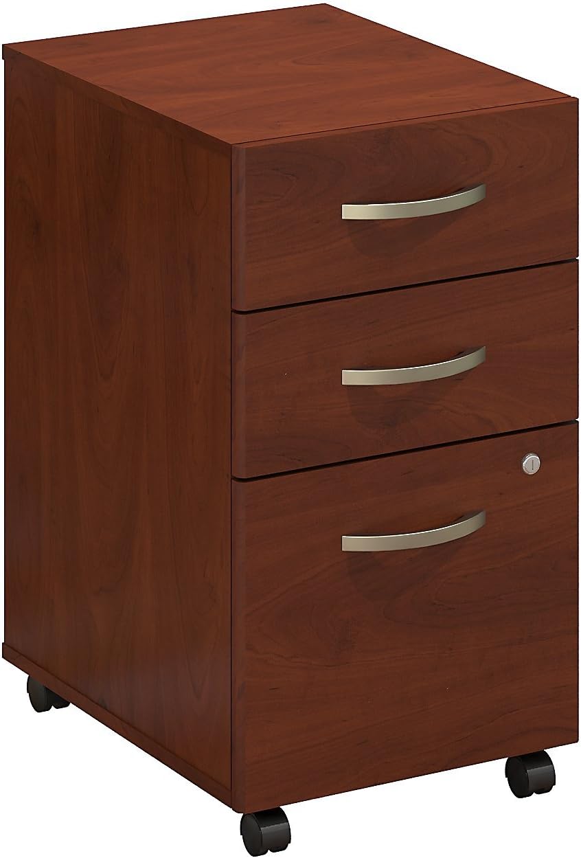 3 Drawer Mobile File Cabinet, Storm Gray R248239