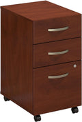 3 Drawer Mobile File Cabinet, Storm Gray R248239