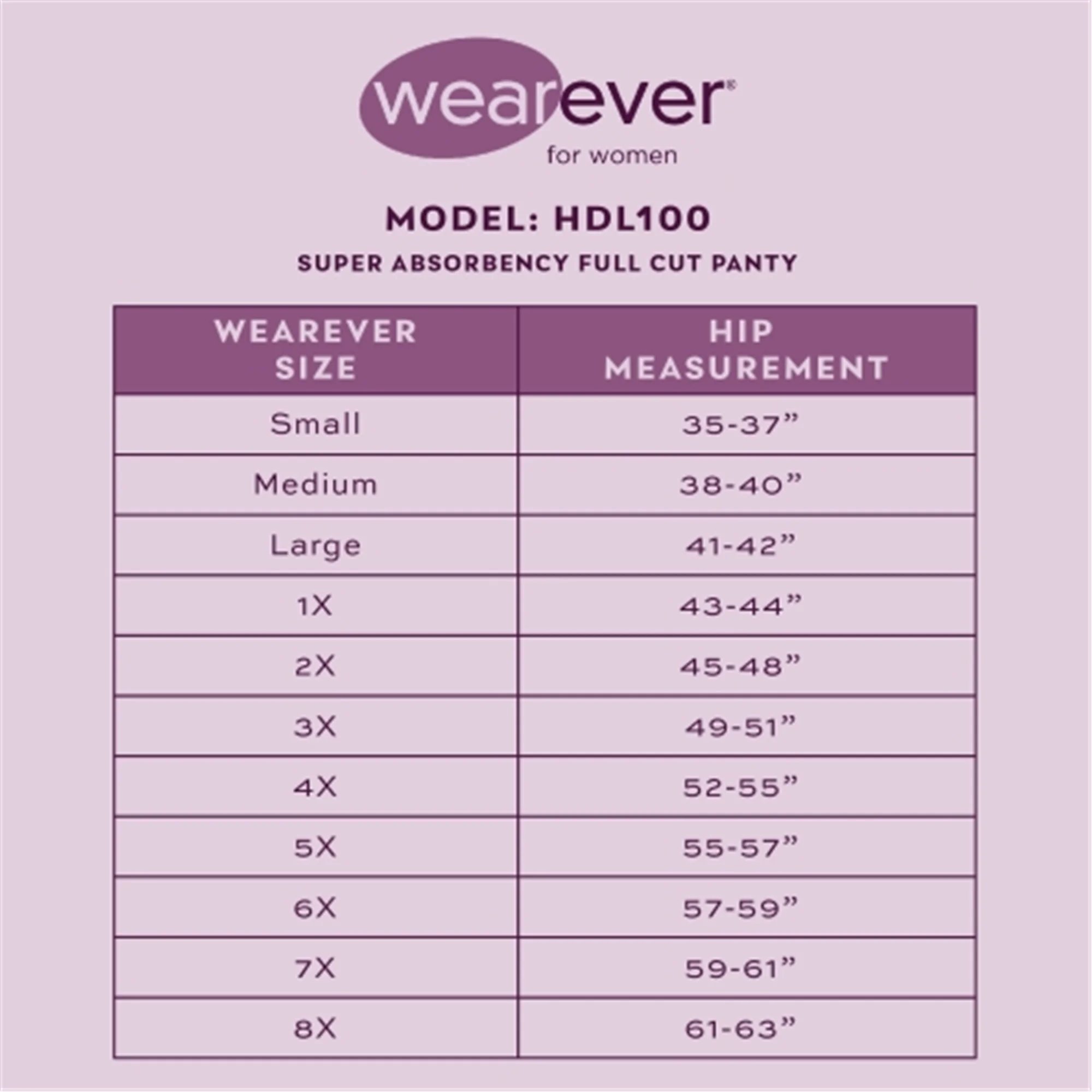 Reusable Super Absorbent Incontinence Underwear D91928