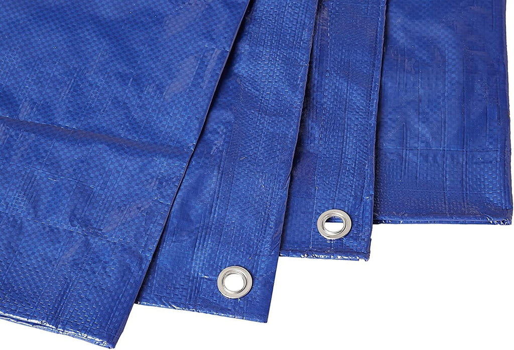 40x60 6 Mil Waterproof Poly Tarpaulin with Reinforced Edges A5146