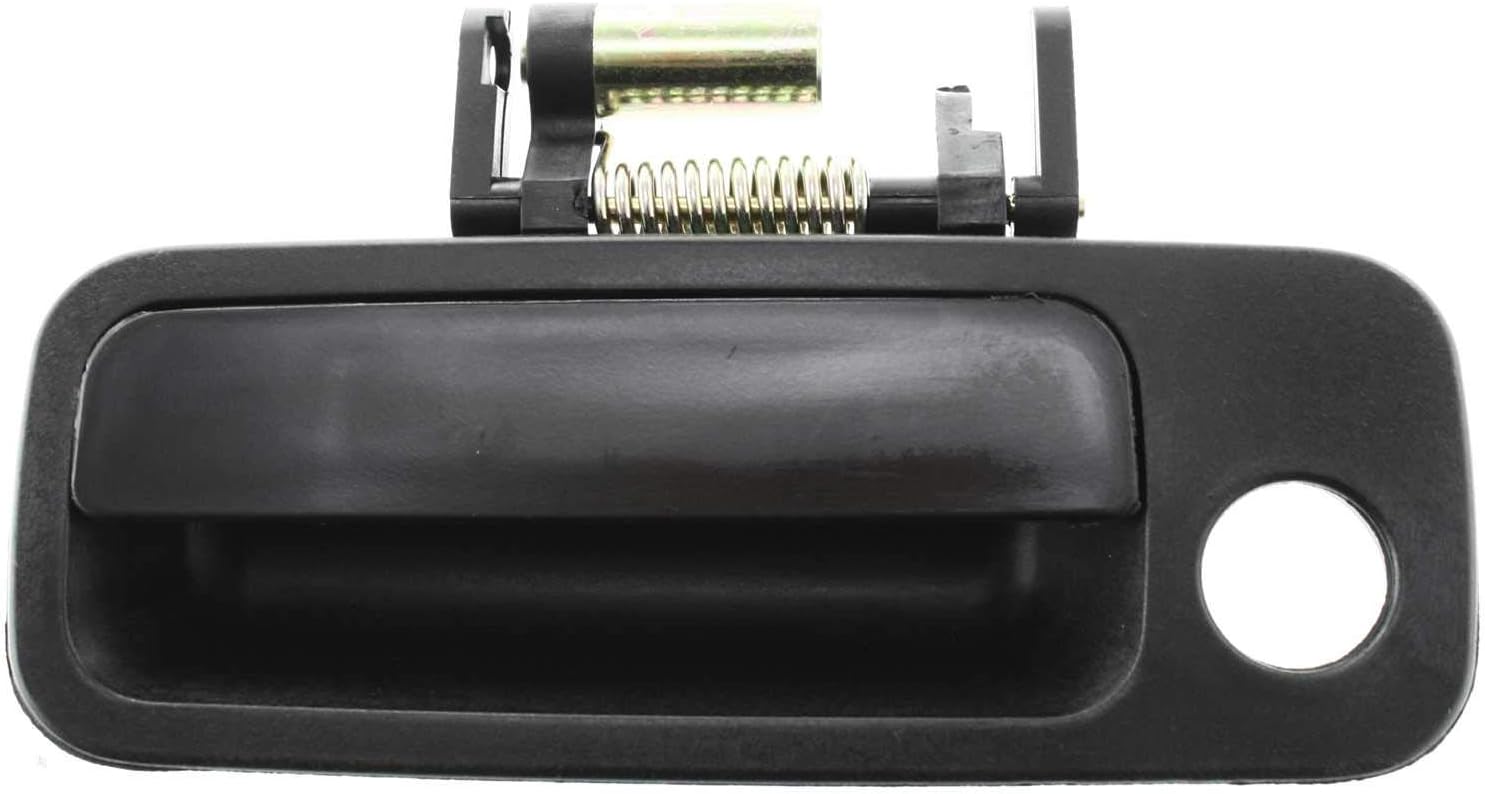 Front and Rear Exterior Door Handle Set of 4 Smooth Black E879787