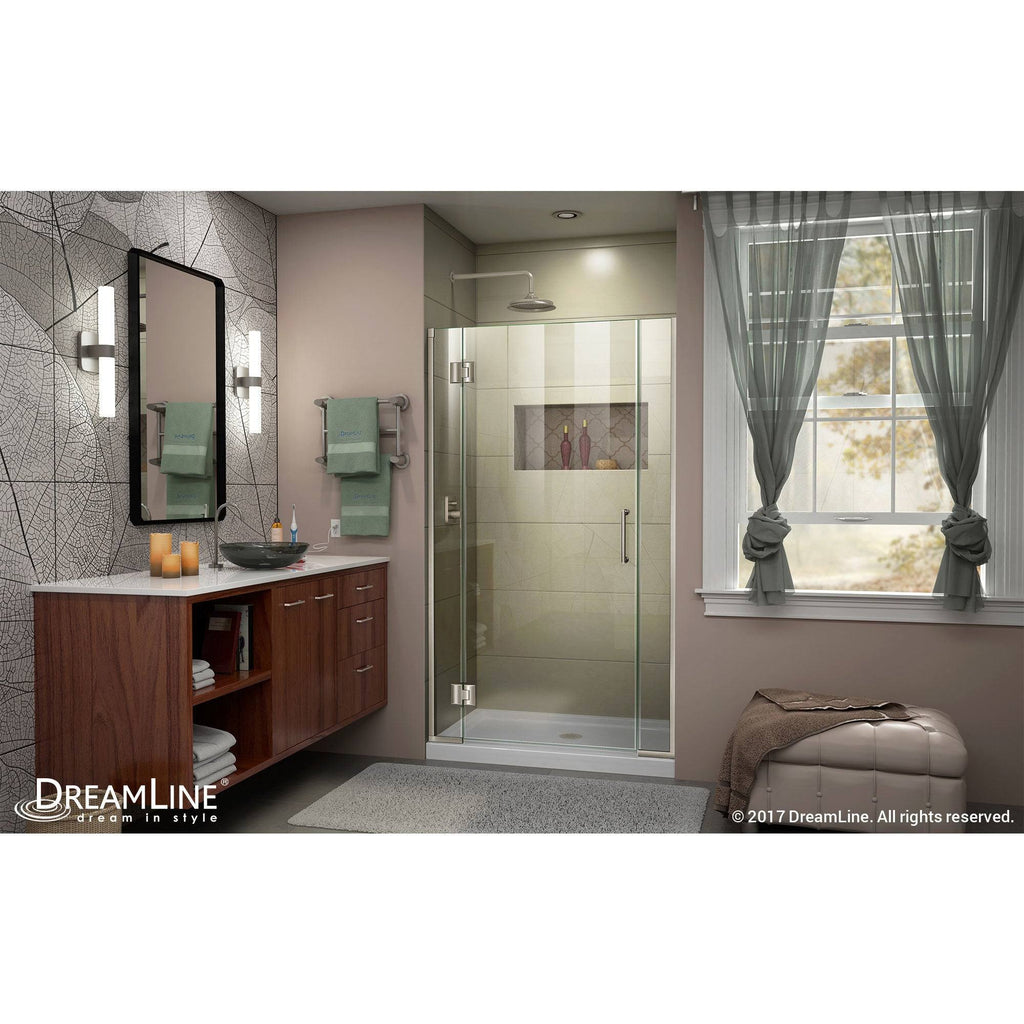 72 x 29 in. Chrome Hinged Shower Door S24427