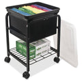 Hanging File Cart with Clear Lid H36238