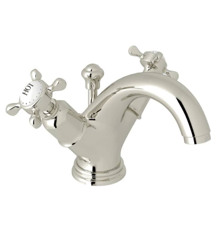 Bathroom Faucet with Metal Cross Handles T121439
