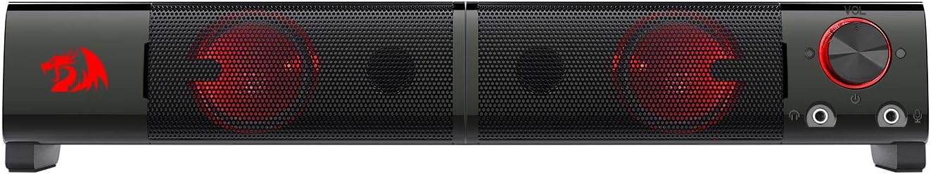 2.0 Channel Stereo Desktop Computer Speakers with Headphone Jack, USB Powered, Pack of 2 U9852