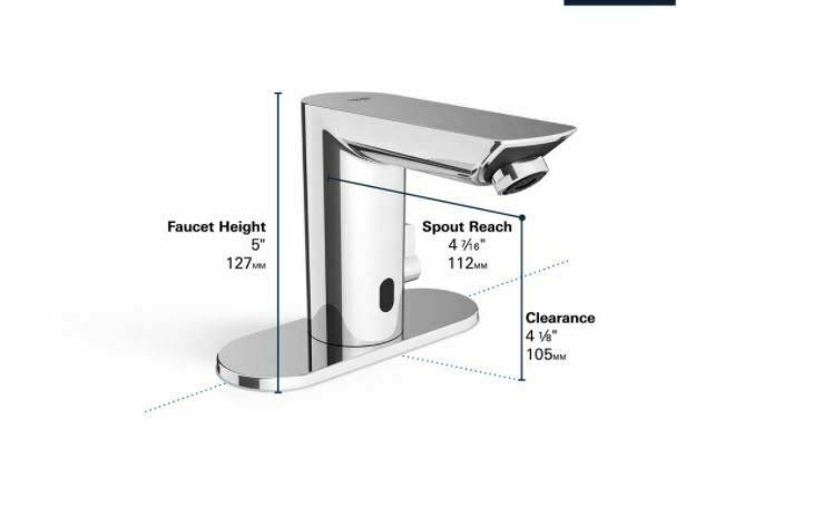 Touchless Bathroom Faucet Chrome T448472