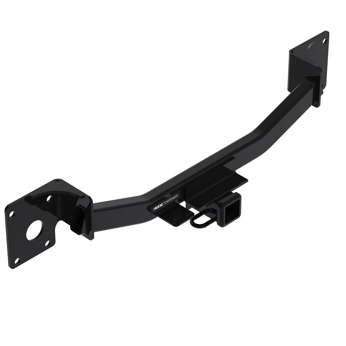 Class 3 Trailer Hitch, 2 Inch Square Receiver, Black V1194