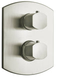 Brushed 2-Way Diverter Volume Control Complete Unit Y976