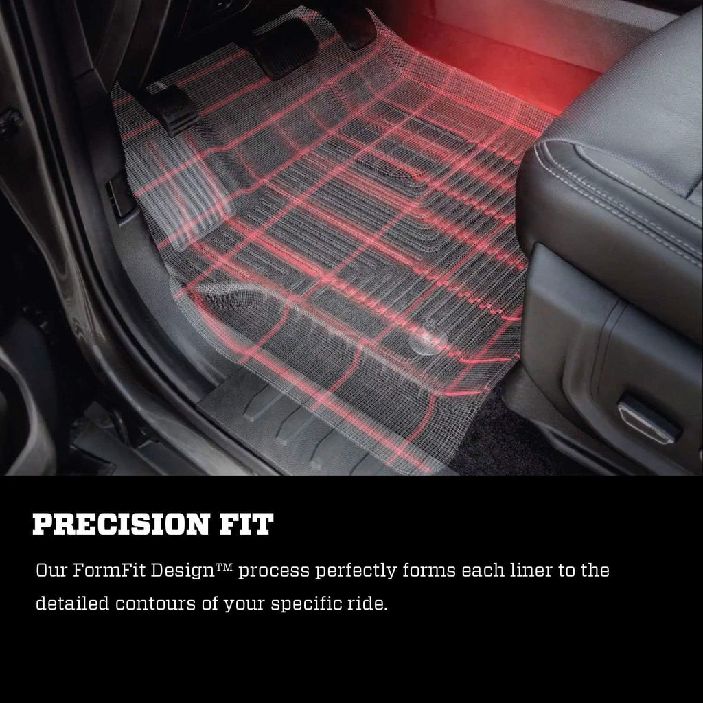 Black Front Floor Liners 2 Pcs T30901