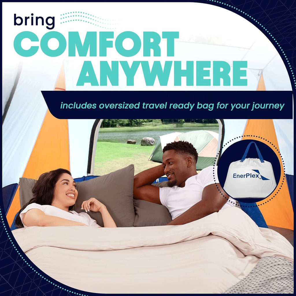 Queen Air Mattress with Built-in Dual Pump E5303