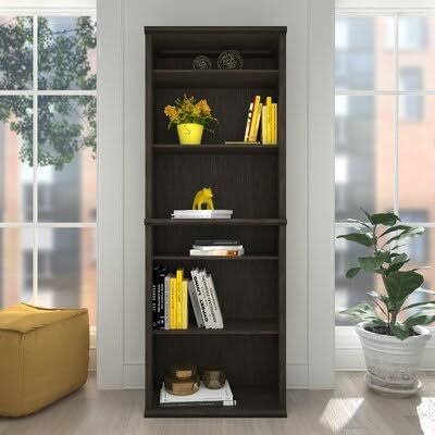 Dark Gray Oak Standard Bookcase K90606