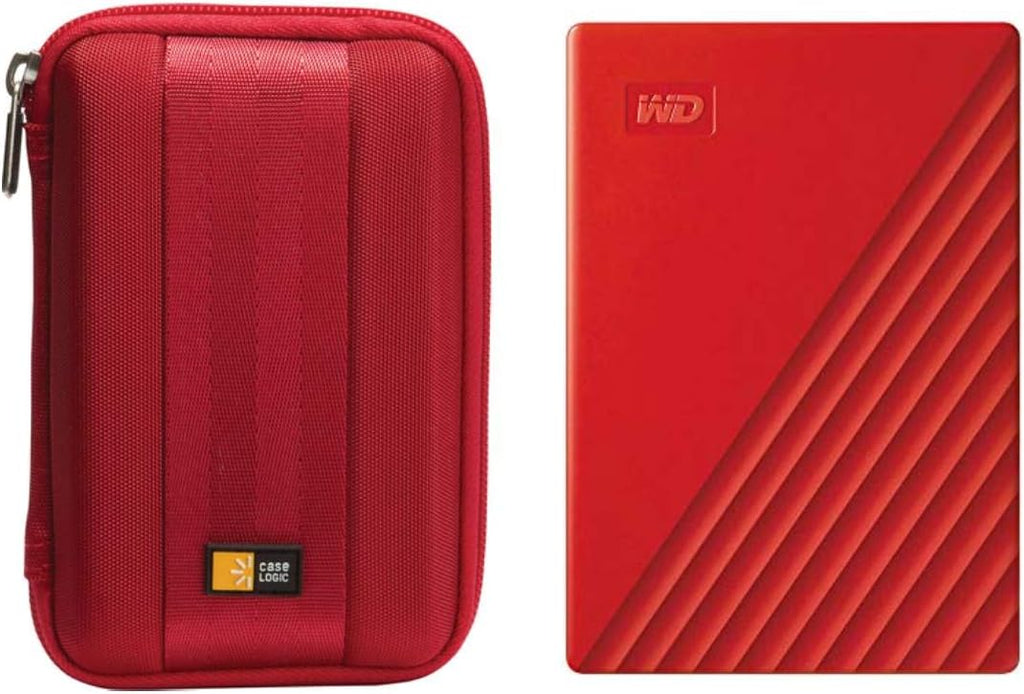 2TB Portable External Hard Drive with Hard Drive Case L23962