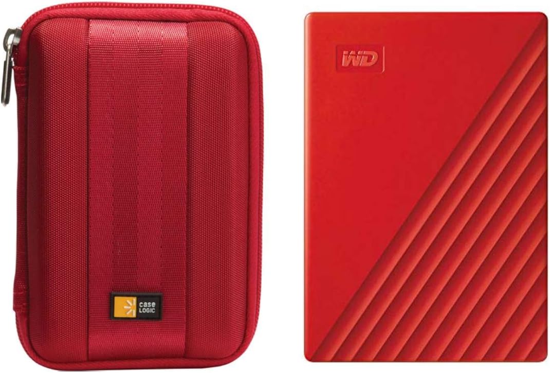 2TB Portable External Hard Drive with Hard Drive Case L23962
