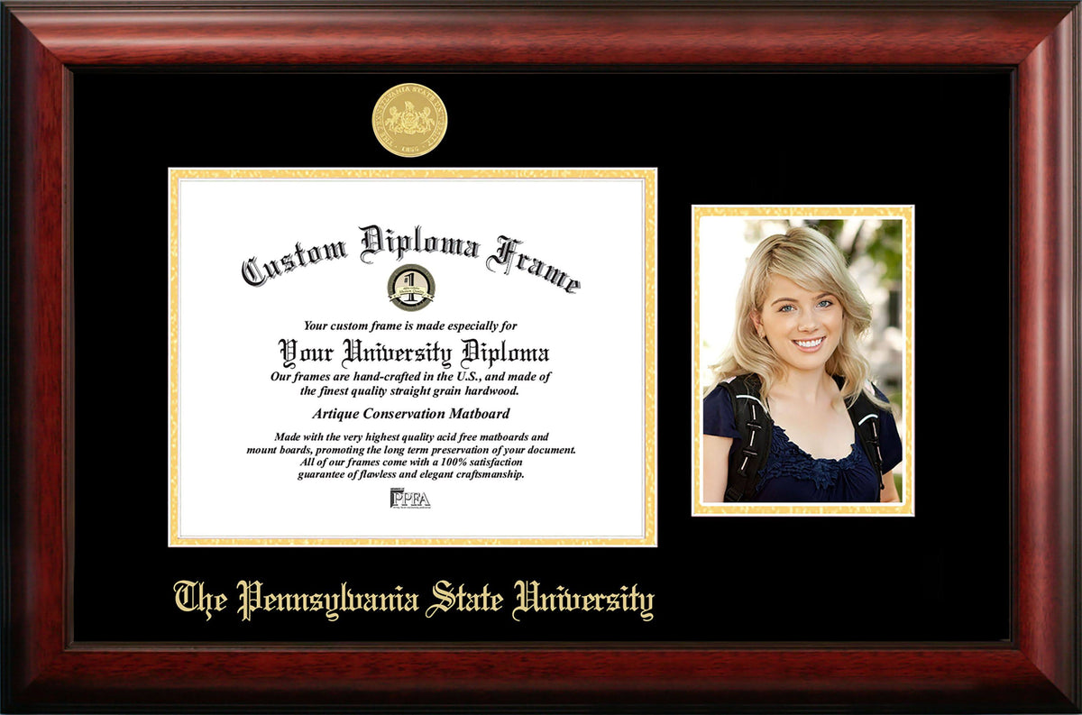 Gold Embossed Diploma Frame with 5 X7 Portrait R8778
