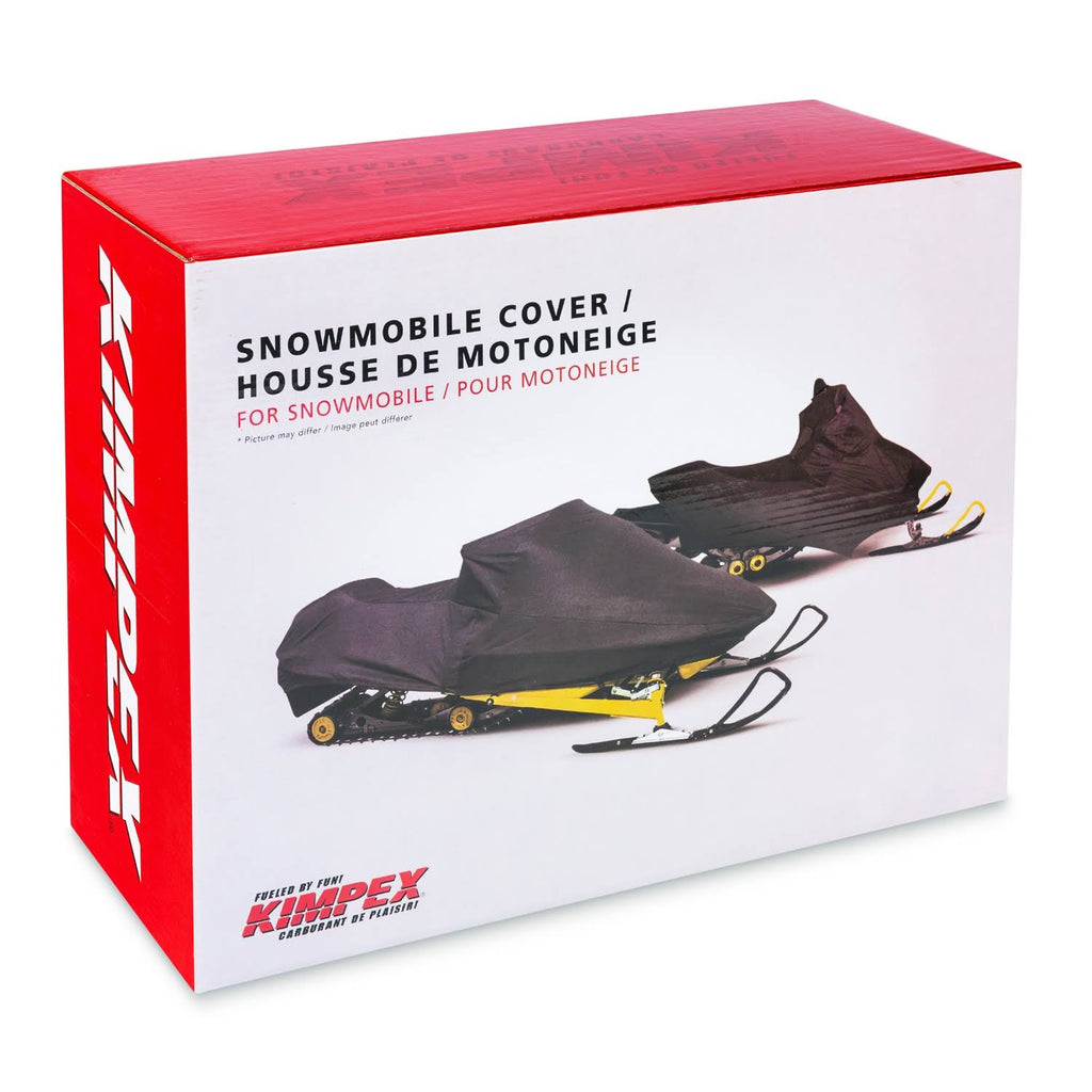 Black Trailerable Snowmobile Cover Y930