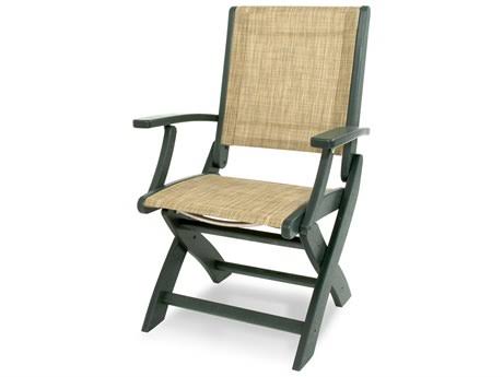 Mahogany Recycled Plastic Folding Chair X1012