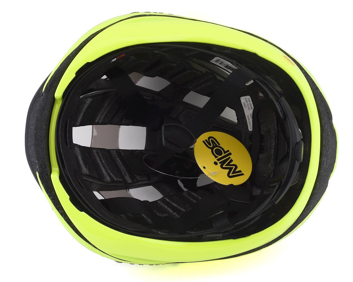 Matte Black Fade Highlight Yellow Helmet H1835