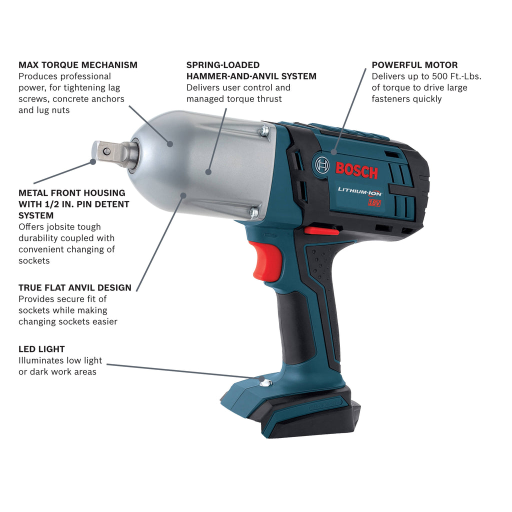 18V Cordless Impact Wrench O203
