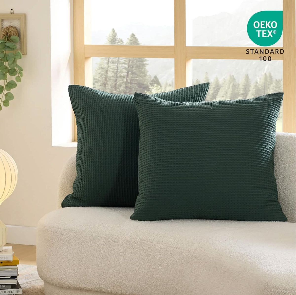 Cotton Waffle Weave Pillowcases S65835