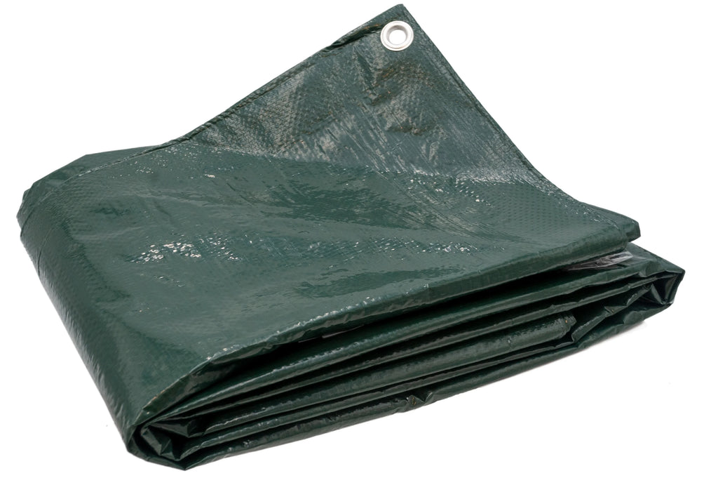 Forest Green 20 Ft. x 20 Ft. Medium Duty Poly Tarp N5706