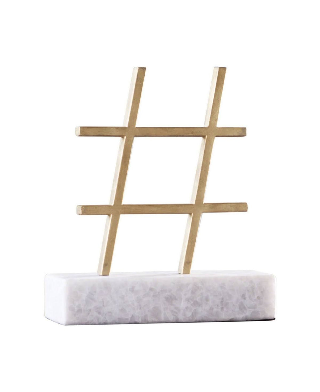 Gold Hashtag N9521